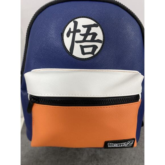 Bioworld Dragonball Z Mini Backpack Bookbag Dragon Ball Orange/Blue main image 5